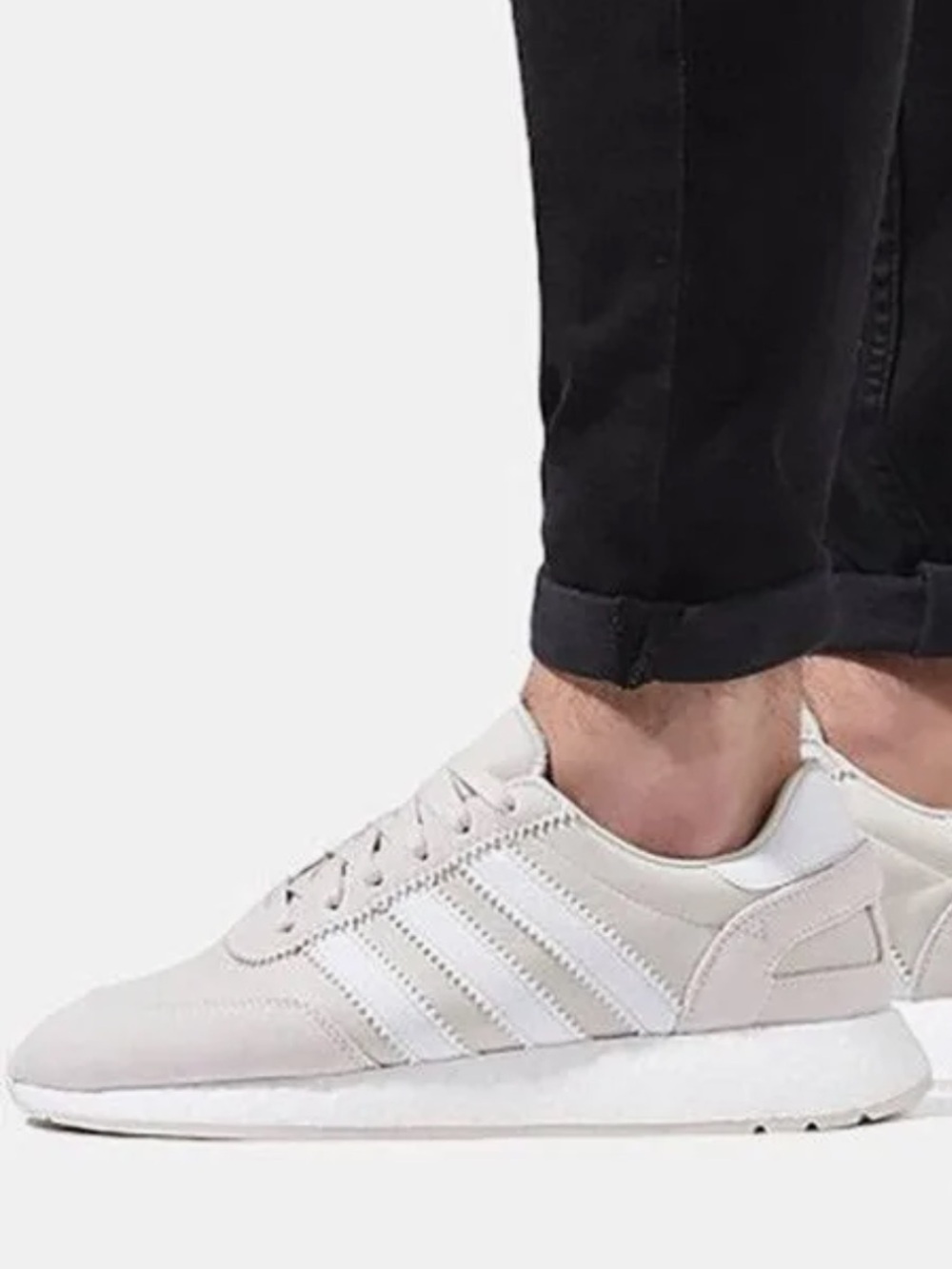 ADIDAS - WHITE GUM light gray/white shoe size label